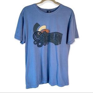 RARE Back Door Slam Band Signed Autographed T-shirt Gray Size Large